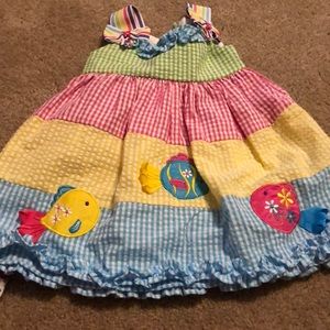 Infant girls dress 9-12 month size.